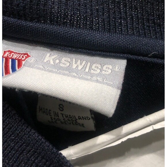 Athletic Shirts Mens Small Kswiss The Active Tee Blue Dri Wear - Lot Of Two - Picture 8 of 8